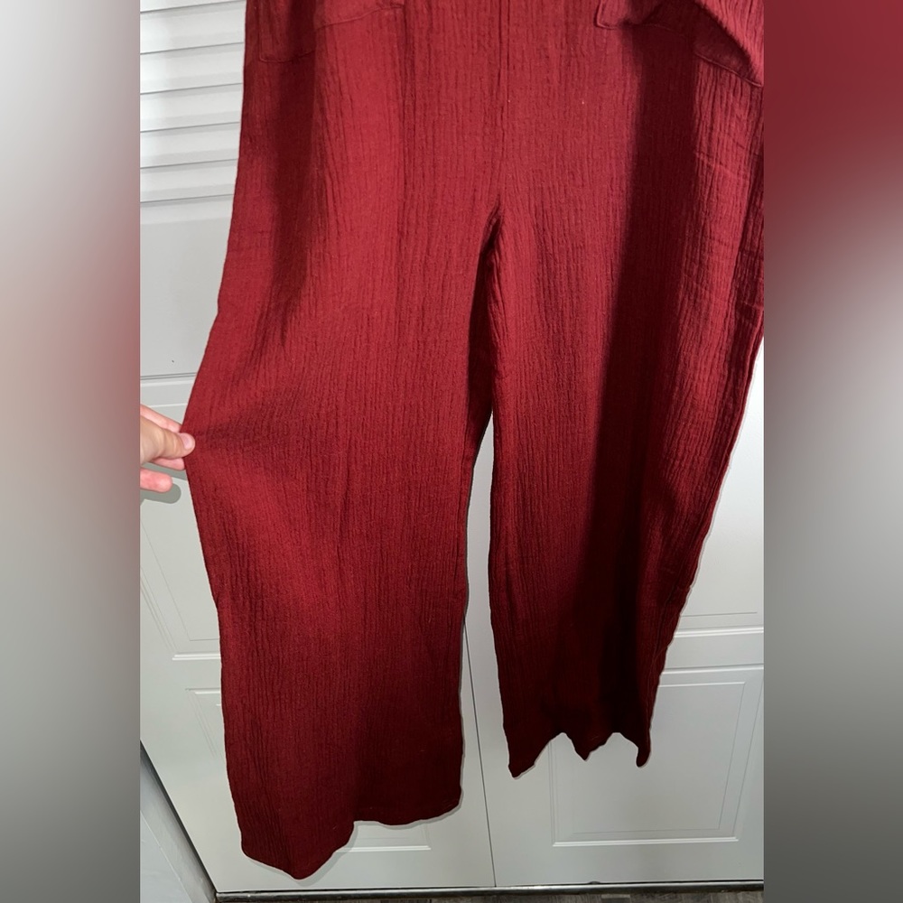 Rust/Red colored pant jumper - Picture 2 of 3